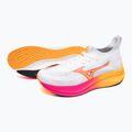 Mizuno Neo Zen weiß/tang orange/pink tetra Laufschuh 16