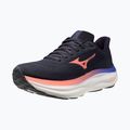 Damen Laufschuhe Mizuno Wave Sky 9 odyssey grau/striking coral/iris bloom 4