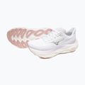 Damen Laufschuhe Mizuno Wave Sky 9 weiß/silber/orchid petal 9