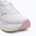 Damen Laufschuhe Mizuno Wave Sky 9 weiß/silber/orchid petal 7