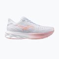 Damen-Laufschuhe Mizuno Wave Skyrise 6 nantucket breeze/striking coral/bleach mauve