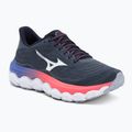 Damen Laufschuhe Mizuno Wave Horizon 8 odyssey grau/weiß/striking co