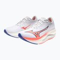 Damen-Laufschuhe Mizuno Wave Rebellion Flash 3 white/striking coral/iris bloom 15