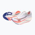 Damen-Laufschuhe Mizuno Wave Rebellion Flash 3 white/striking coral/iris bloom 16