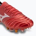 Mizuno Morelia Neo IV Β Japan Mix Herren Fußballschuhe 40. rot/weiß/schwarz 7