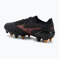 Herren Mizuno Morelia Neo IV Beta Elite Mix SG schwarz/morelia 40. rot/schwarz Fußballschuhe 3