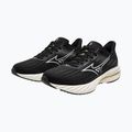 Damen Laufschuhe Mizuno Wave Inspire 21 schwarz/weiß/vibrant gelb 8