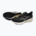 Damen Laufschuhe Mizuno Wave Inspire 21 schwarz/weiß/vibrant gelb 9