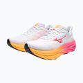 Mizuno Wave Sky 9 weiß/tang orange/pink tetra Laufschuh 8