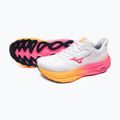 Mizuno Wave Sky 9 weiß/tang orange/pink tetra Laufschuh 9