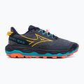 Herren Laufschuhe Mizuno Wave Mujin 11 odyssey grau/zitrus/feurige Koralle 2 2