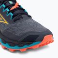 Herren Laufschuhe Mizuno Wave Mujin 11 odyssey grau/zitrus/feurige Koralle 2 7