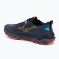 Herren Laufschuhe Mizuno Wave Daichi 9 baritone blau/zitrus/feurige Koralle 2 3
