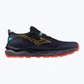 Herren Laufschuhe Mizuno Wave Daichi 9 baritone blau/zitrus/feurige Koralle 2 2