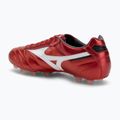 Mizuno Morelia II Elite FG Herren Fußballschuhe 40. rot/weiß/schwarz 3
