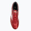 Mizuno Morelia II Elite FG Herren Fußballschuhe 40. rot/weiß/schwarz 5