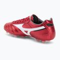 Mizuno Morelia II Pro FG Herren Fußballschuhe 40. rot/weiß/schwarz 3