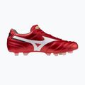Mizuno Morelia II Pro FG Herren Fußballschuhe 40. rot/weiß/schwarz 2