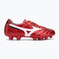 Mizuno Morelia II Club FG Fußballschuhe 40. rot/weiß/schwarz 2