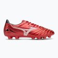 Herren Mizuno Morelia Neo IV Pro MD Fußballschuhe 40. rot/weiß/schwarz 2