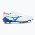 Herren Fußballschuhe Mizuno Morelia Neo IV Β Elite MD white/tanager turquoise/pink tetra 2