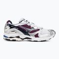 Mizuno Wave Rider 10 Laufschuhe white/baritone blue/dark purple 2