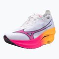 Mizuno Wave Rebellion Pro 3 Laufschuh weiß/rosa tetra/tang orange 3