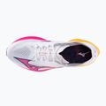 Mizuno Wave Rebellion Pro 3 Laufschuh weiß/rosa tetra/tang orange 7