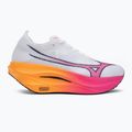 Mizuno Wave Rebellion Pro 3 Laufschuh weiß/rosa tetra/tang orange 2