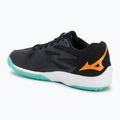 Mizuno Thunder Blade Z Volleyballschuhe schwarz/tangelo/eisgrün 3