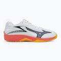 Mizuno Thunder Blade Z weiß/feurige Koralle 2/Zitrus Volleyballschuh 2