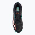 Mizuno Wave Lightning Z8 Volleyballschuhe schwarz/tangelo/eisgrün 5