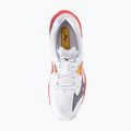Mizuno Wave Lightning Z8 weiß/feurige Koralle 2/Zitrus Volleyballschuhe 5