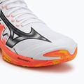 Mizuno Wave Lightning Neo 3 weiß/feurige Koralle 2/Zitrus Volleyballschuhe 7