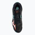 Mizuno Wave Lightning Z8 Mid Volleyballschuhe schwarz/tangelo/eisgrün 5