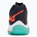 Mizuno Wave Lightning Z8 Mid Volleyballschuhe schwarz/tangelo/eisgrün 6
