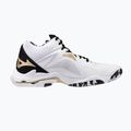 Volleyballschuhe Mizuno Wave Lightning Z8 Mid white/black/gold 2