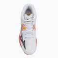 Mizuno Wave Lightning Z8 Mid weiß/feurige Koralle 2/Zitrus Volleyballschuhe 5