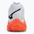 Mizuno Wave Lightning Z8 Mid weiß/feurige Koralle 2/Zitrus Volleyballschuhe 6