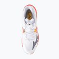 Mizuno Wave Lightning Z8 Mid weiß/feurige Koralle 2/Zitrus Volleyballschuhe 5