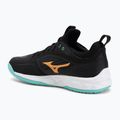Mizuno Wave Luminous 3 Volleyballschuhe schwarz/tangelo/eisgrün 3