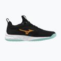 Mizuno Wave Luminous 3 Volleyballschuhe schwarz/tangelo/eisgrün 2