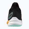 Mizuno Wave Luminous 3 Volleyballschuhe schwarz/tangelo/eisgrün 3