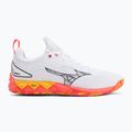 Mizuno Wave Luminous 3 weiß/feurige Koralle 2/Zitrus Volleyballschuhe 2