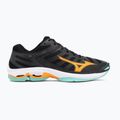 Mizuno Wave Voltage 2 Volleyballschuhe schwarz/tangelo/eisgrün 2