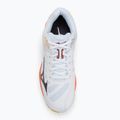 Volleyballschuhe Mizuno Wave Voltage 2 weiß/feurige Koralle 2/Zitrus 5