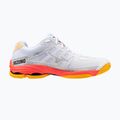 Volleyballschuhe Mizuno Wave Voltage 2 weiß/feurige Koralle 2/Zitrus 2