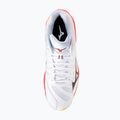 Volleyballschuhe Mizuno Wave Voltage 2 Mid weiß/feurige Koralle 2/Zitrus 5