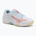 Damen Volleyball Schuhe Mizuno Thunder Blade Z weiß/calypso coral/pale banana