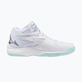 Damen-Volleyballschuhe Mizuno Thunder Blade Z Mid white/blue tint 9